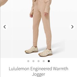 Engineered Warmth Jogger Size 6